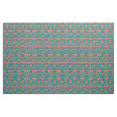 Vintag Ginkgo Aquamarines Blumenmuster Stoff (Fat Quarter (45,7 x 55,9 cm))