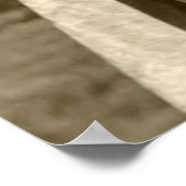 Vintag Girl Kisses Puppy Poster (Ecke)