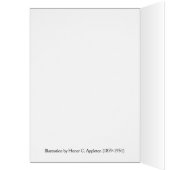 Vintag - Girl Reading, (Innen (Links))