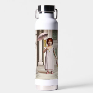 Vintag Girl - Sweet Retro Viktorianische Art Trinkflasche
