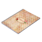 Vintag Girly Personalisiert Floral Notizblock (Linke Seite)