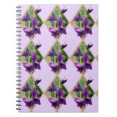 Vintag Gladiole Notizblock (Vorderseite)