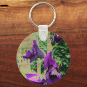 Vintag Gladiole Schlüsselanhänger (Vorderseite)