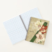 Vintag Gladioli-Notebook Notizblock (Innenseite)