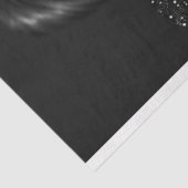 Vintag Glam Black & Crystal Cat-Eye Decoupage Seidenpapier (Ausschnitt)