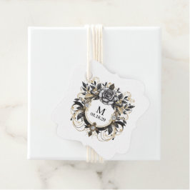 Vintag Glam Floral Geschenkanhänger