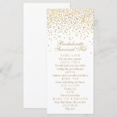 Vintag Glam Gold Confetti Bachelorette (Vorne/Hinten)
