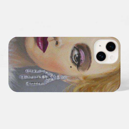 Vintag Glam iPhone Hülle (Rückseite (Horizontal))