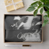 Vintag Glam Rock Decoupage Seidenpapier (Geschenk)