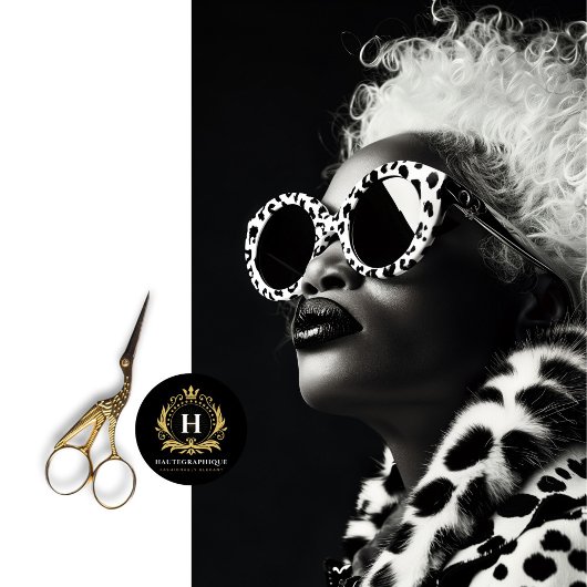 Vintag Glam Rock Decoupage Seidenpapier