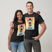 Vintag Glaube Alien Ufo T-Shirt (Unisex)