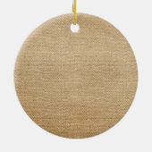 Vintag glücklich überhaupt nach Leinwand Keramikornament (Hinten)