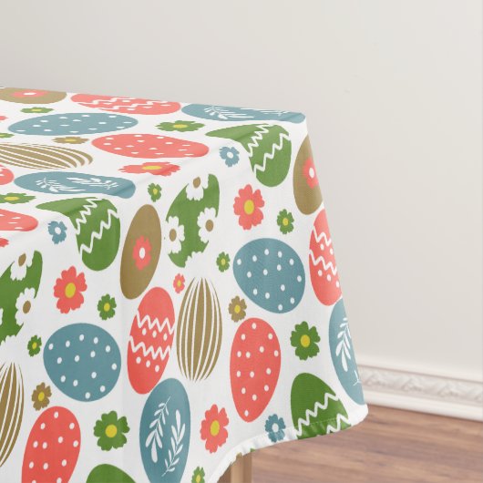 Vintag glückliche Osterblüten Tischdecke (Beispiel)