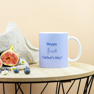 Vintag Glücklicher erster Vatertag - Es ist ein Ju Kaffeetasse