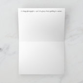 Vintag - Glücksspiele in einem Salon, Karte (Innenseite)