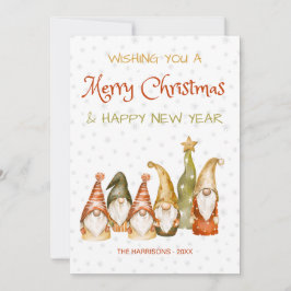 Vintag Gnomes Snow Flakes Weihnachten