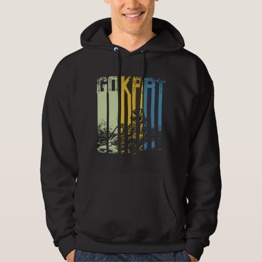 Vintag Go Kart Hoodie (Vorderseite)