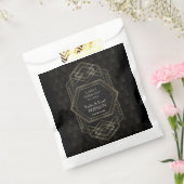 Vintag Gold Art Deco Wedding DANK Geschenktütchen (Versiegelt)