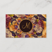 Vintag Gold Lila Black Balloons Eventplaner Visitenkarte (Vorderseite)