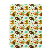 Vintag Gold Ostereier Garten Chicks Bunny Magnet (Vertikal)