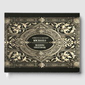 Vintag Gold Royal Look Gästebuch (Vorderseite)