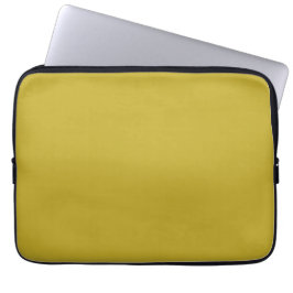 Vintag Gold Solid Color Schlicht Laptopschutzhülle