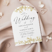 Vintag Golden Estival Jazz Einladung