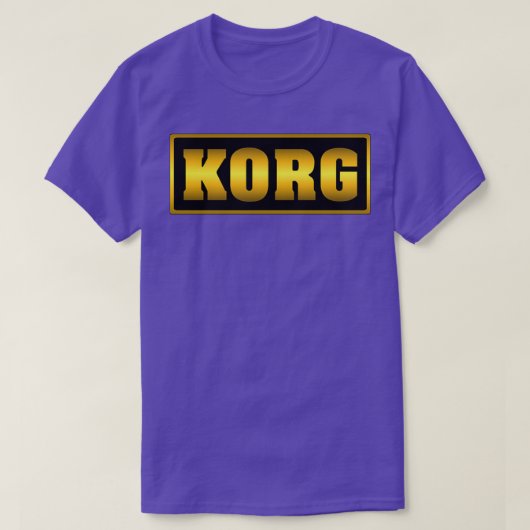 Vintag Golden Korg Synth T-Shirt (Design vorne)