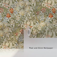 Vintag Golden Lilies William Morris