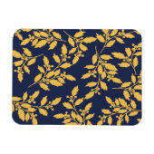 Vintag Golden Mistletoe Magnet (Horizontal)