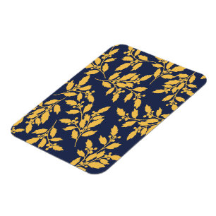Vintag Golden Mistletoe Magnet