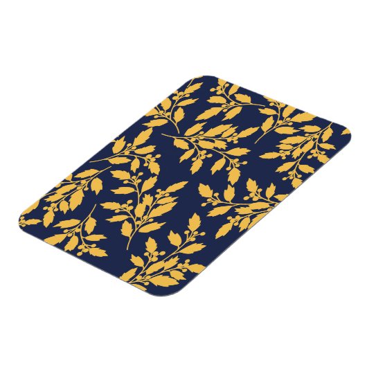 Vintag Golden Mistletoe Magnet (Linke Seite)