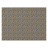 Vintag Golden Mistletoe Tischdecke (Vorderseite (Horizontal))