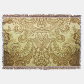Vintag Golden Paisley Irakischer Klassiker | Decke (Vorderseite)