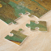 Vintag Golden Pumpkin Queen Puzzle (Seite)