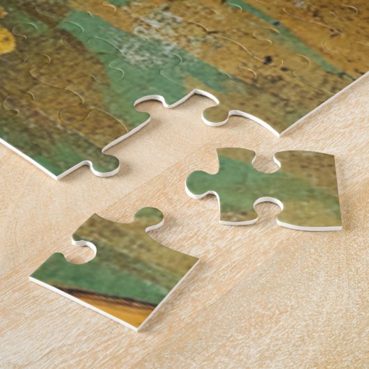 Vintag Golden Pumpkin Queen Puzzle (Seite)