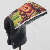 Vintag Golf Girl Headcover (3/4 Vorderseite)