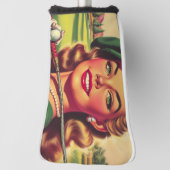 Vintag Golf Girl Headcover (Rotieren 90)