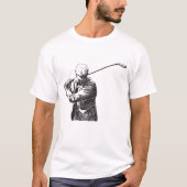 Vintag Golfer T - Shirt (Vorderseite)