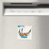 Vintag Gondola Venedig Liebe Reisen Magnet (In Situ (Geschirrspüler))