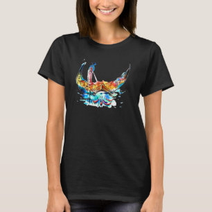 Vintag Gondola Venedig Liebe Reisen T-Shirt