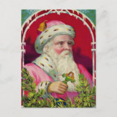 Vintag Goofy Looking Weihnachtskarte Postkarte (Vorderseite)