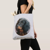 Vintag Gordon Setter Tasche (Von Nahem)
