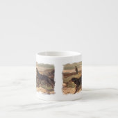 Vintag Gordon Setters Afield Espresso Tasse (Vorderseite)