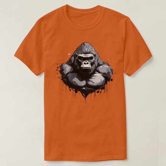 Vintag Gorilla T-Shirt (Design vorne)