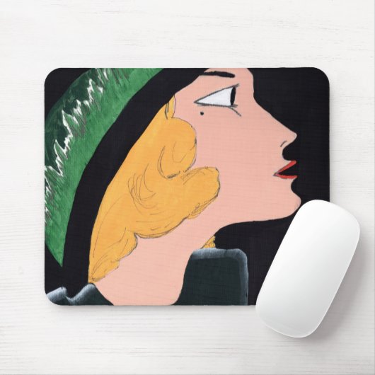 Vintag got den Blick Mousepad (Mit Mouse)