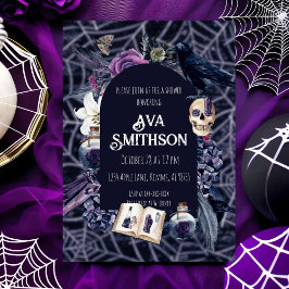 Vintag Goth Dusche Einladung