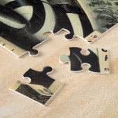 Vintag Goth Girl Illustration Puzzle (Seite)