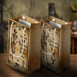 Vintag Goth Halloween Spooky Party Dark Macabre Kleine Geschenktüte