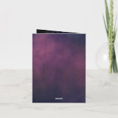 Vintag Goth Lila Dark Floral (Rückseite)